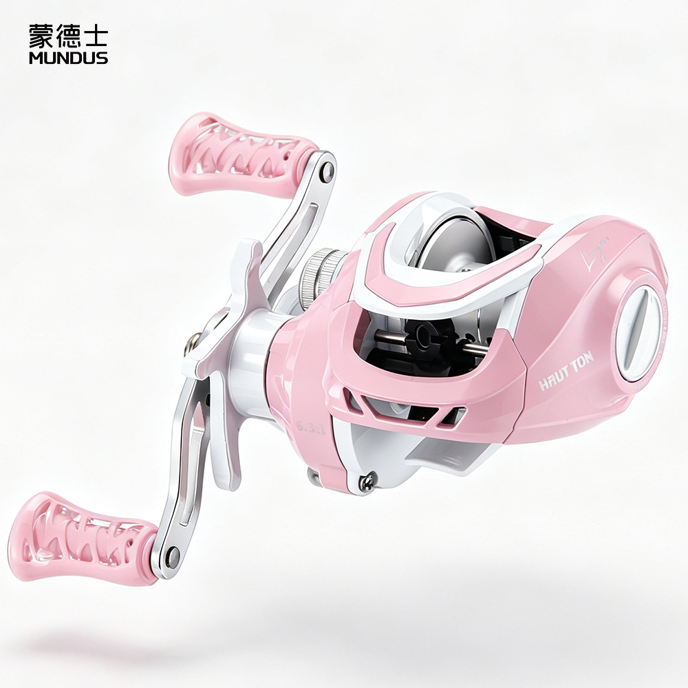 Ice Fishing Reel - Розовая катушка для ловли на приманку