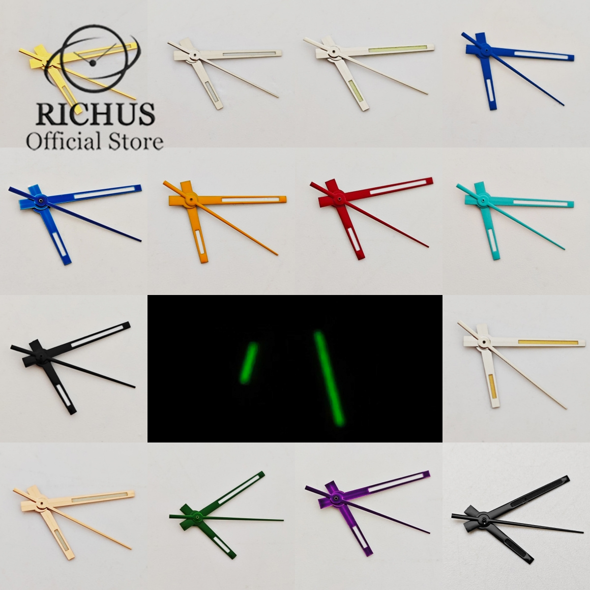 Reel Case - RICHUS небесно-голубой, оранжевый, фиолетовый, серебристый, зеленый