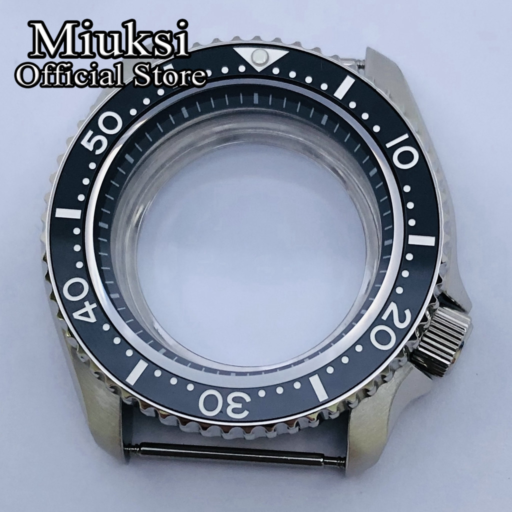 Reel Case - Miuksi 42 мм серебряный стерильный корпус