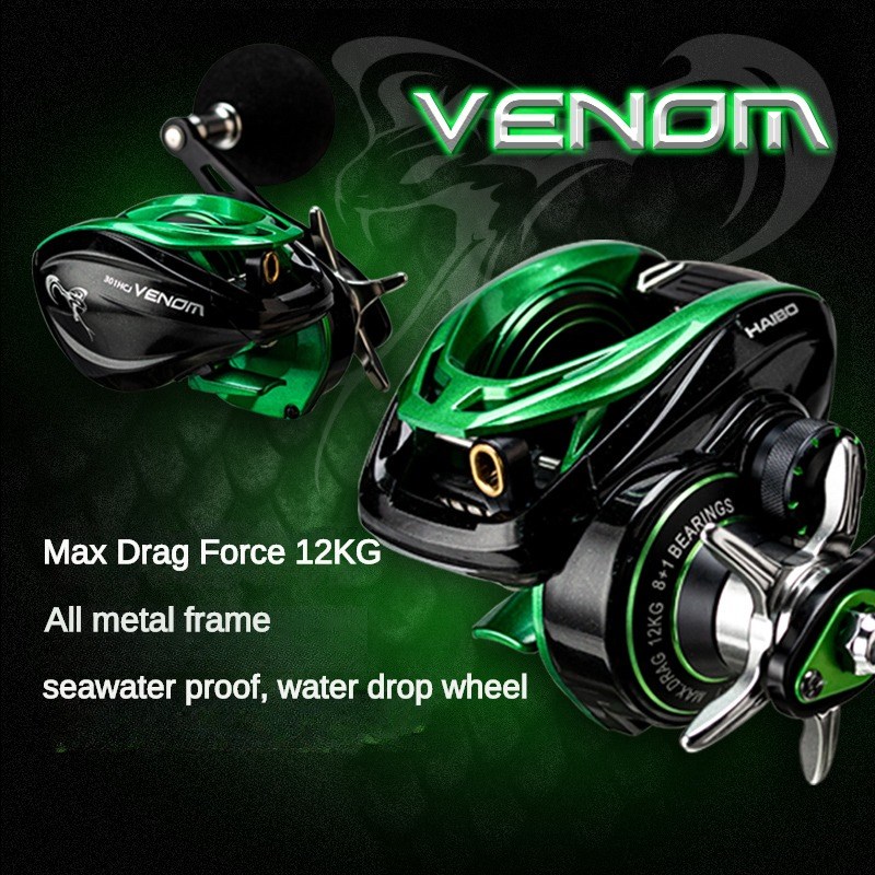 Катушка рыболовная HAIBO VENOM – обзор и цена Ice Fishing Reel