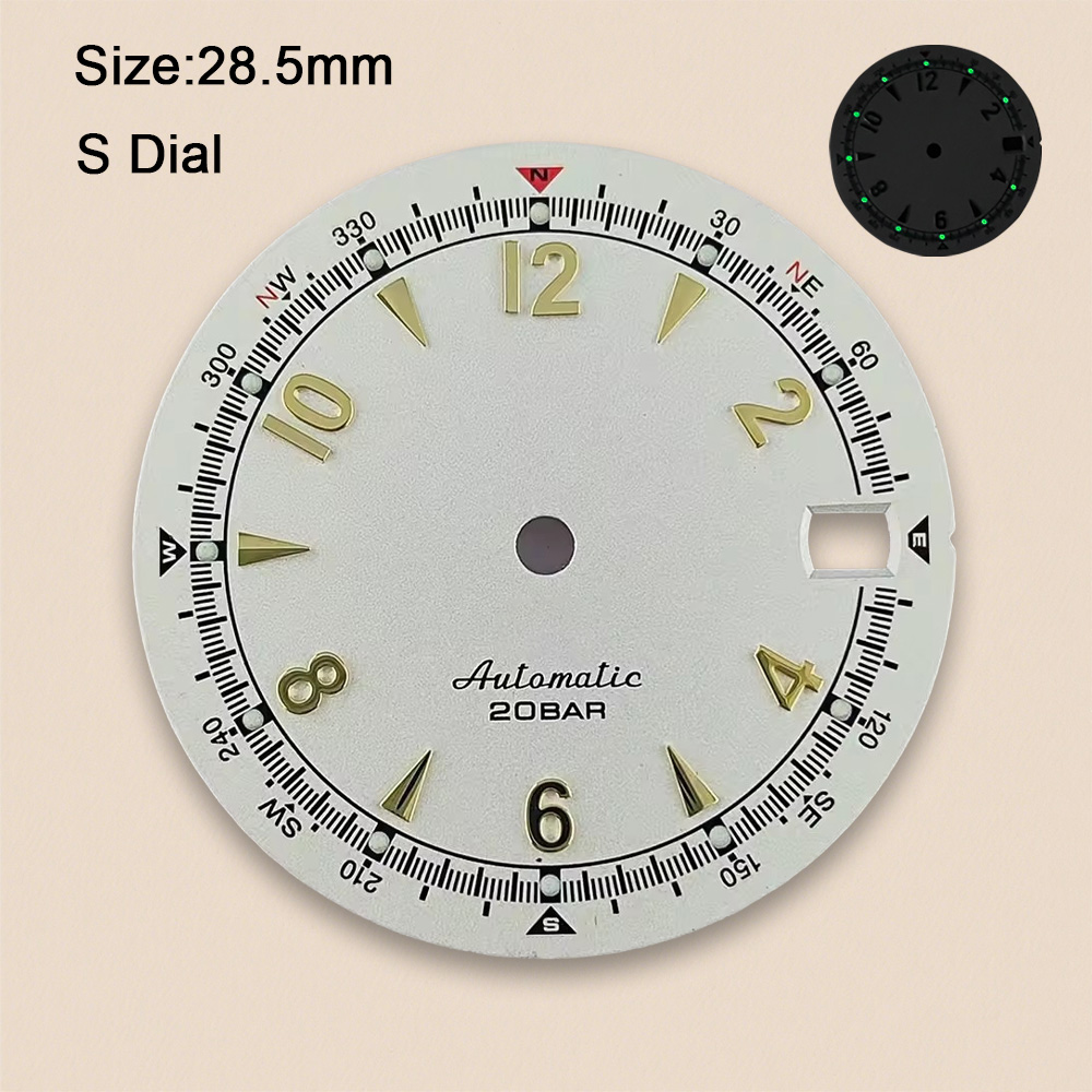 Nh35 Dial S Logo 28,5 мм Ретро – обзор и цена Reel Case