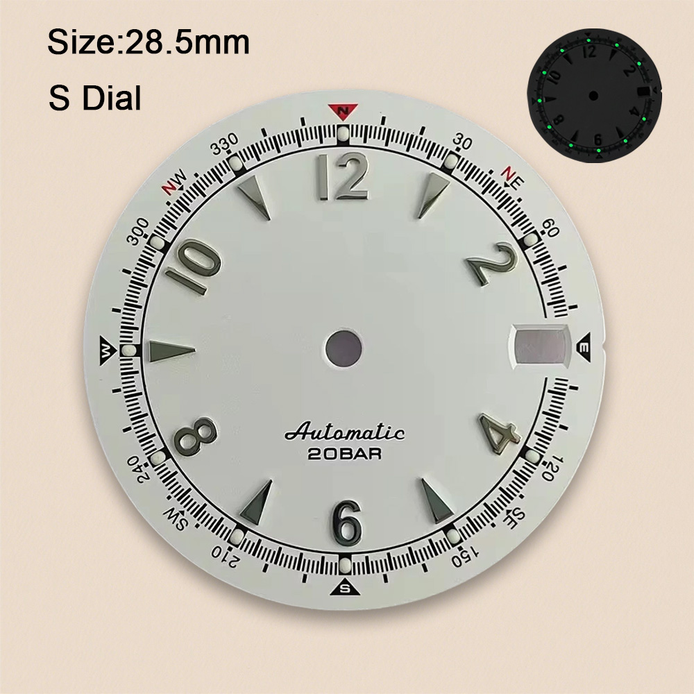 Nh35 Dial S Logo 28,5 мм Ретро – обзор и цена Reel Case